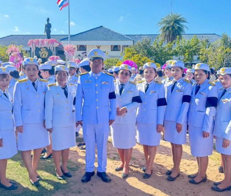 ร่วมพิธีวางพวงมาลาและถวายราชสดุดีเนื่องในวันคล้ายวันสวรรคต พระบาทสมเด็จพระจุลจอมเกล้าเจ้าอยู่หัว วันปิยมหาราช