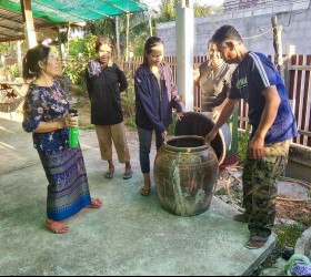 ฉีดพ่นหมอกควันเพื่อป้องกันควบคุมโรคไข้เลือดออก